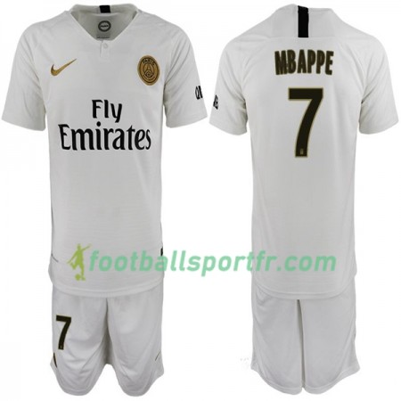 Tenue Paris Saint Germain Mbappe 7 Enfant Extérieur 2018-2019 Maillot de Foot